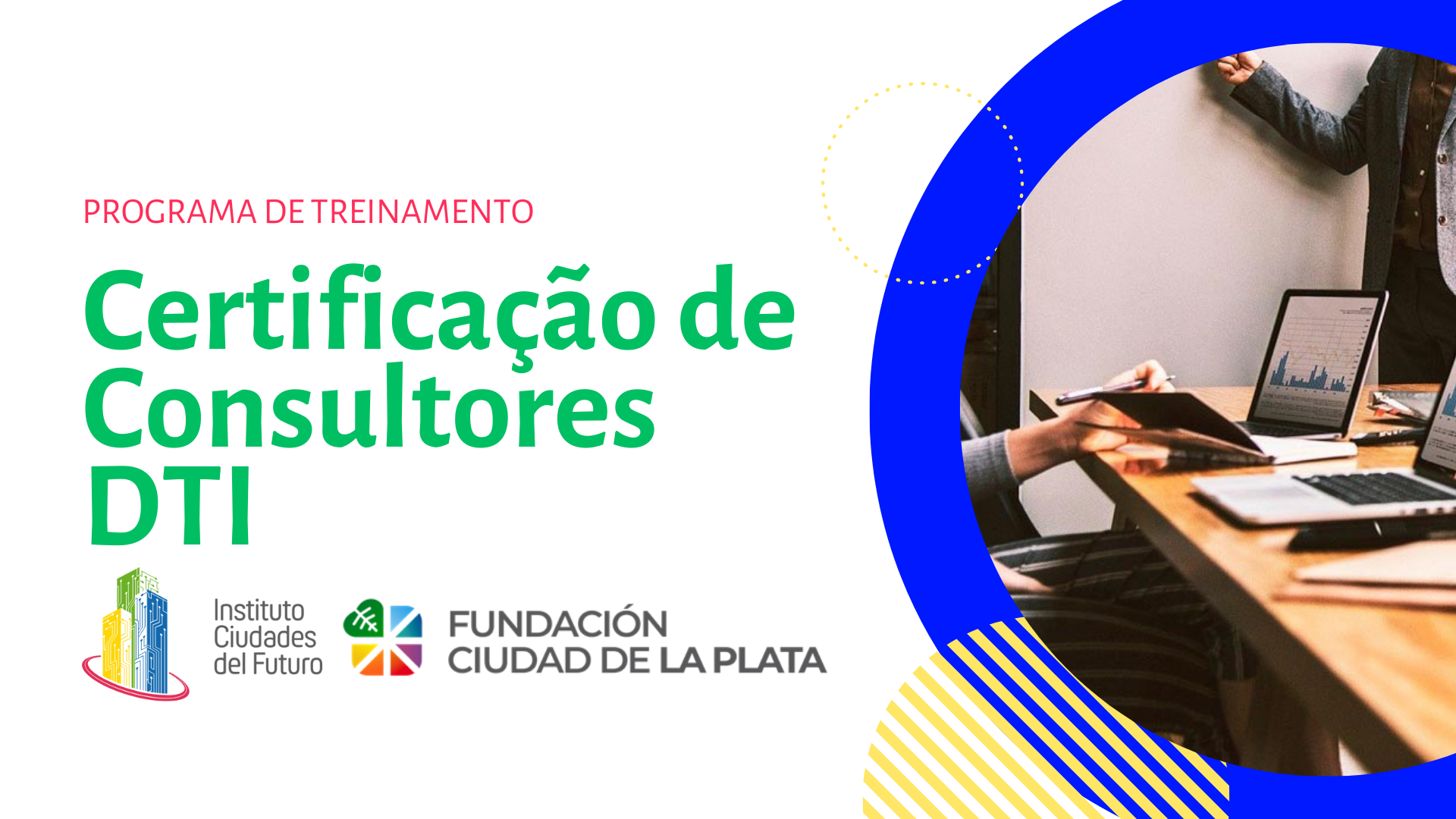 Programa de Treinamento: Certificação de  Consultores de Destinos Turísticos Inteligentes 